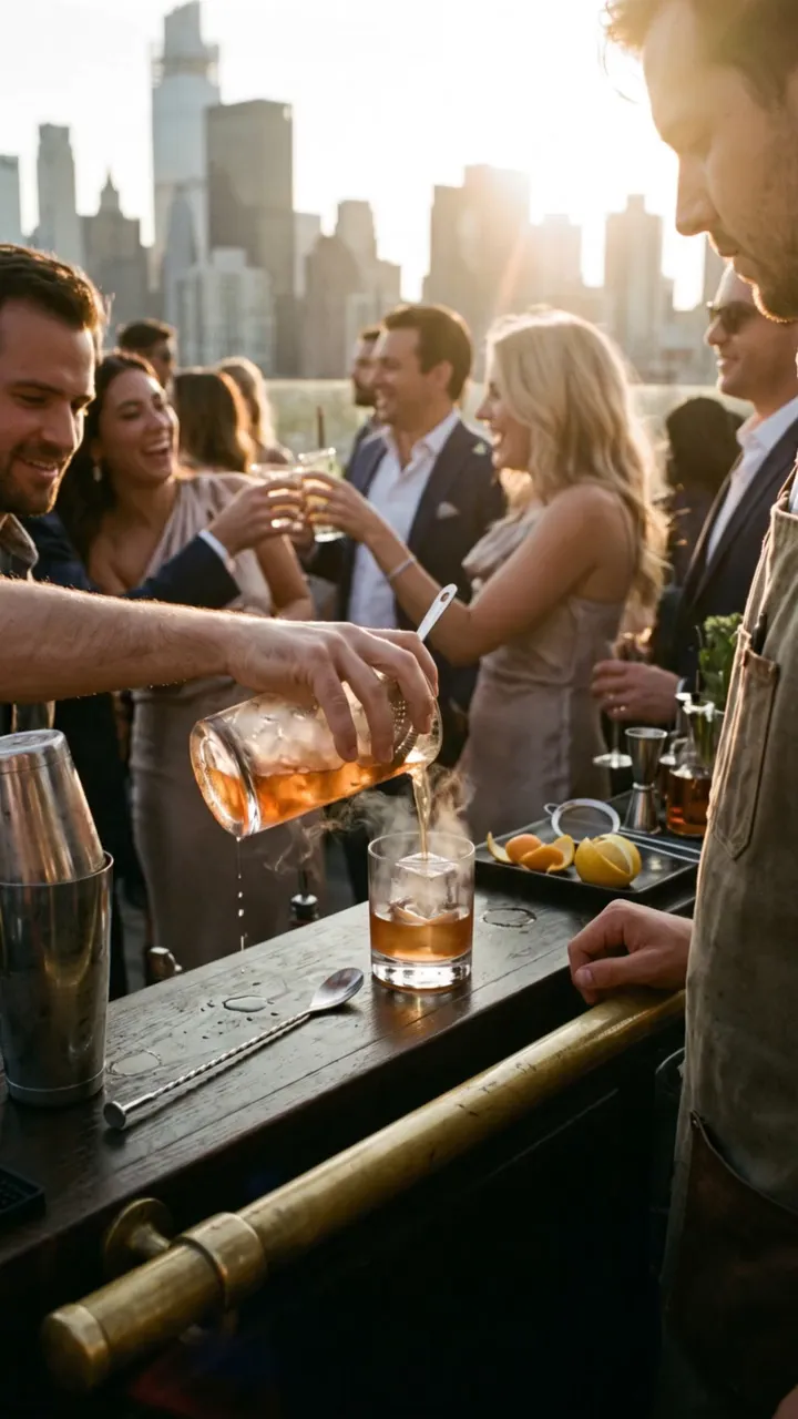 Rooftop bar